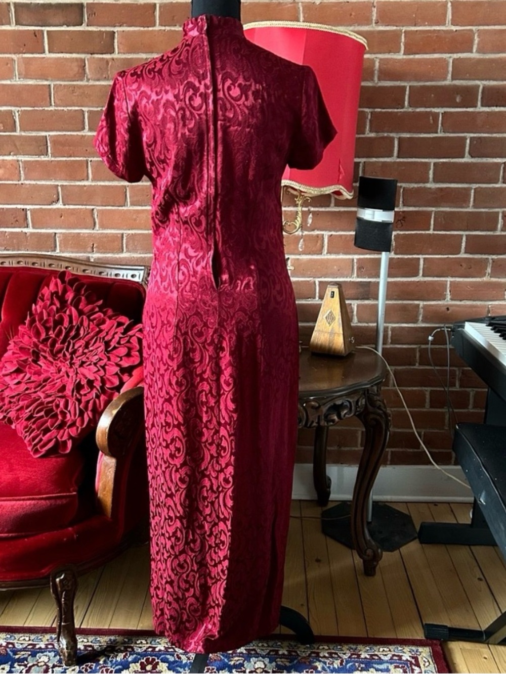 Le Château vintage 90s jacquard dress ❤️ - Picture 2 of 5